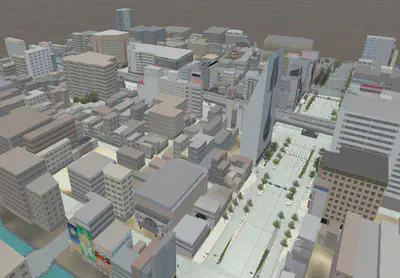 Overview of the virtual city